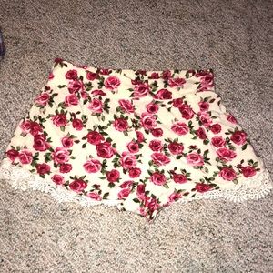 Forever 21 Floral Shorts